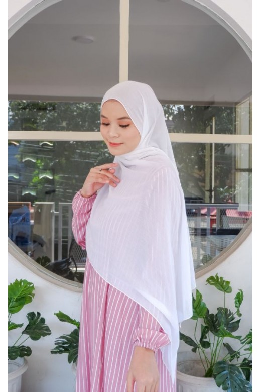 Pasmina Voal Gucci White